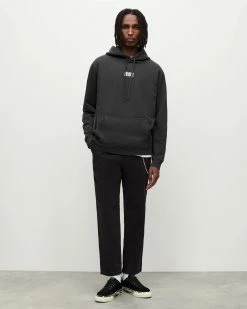 Outlet ✨ Refract Pullover Hoodie Washed Black ✔️ -Coats & Jackets Sales MG338X 162 4