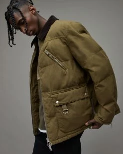 Discount 👏 Gillan Wadded Jacket Dusky Green ❤️