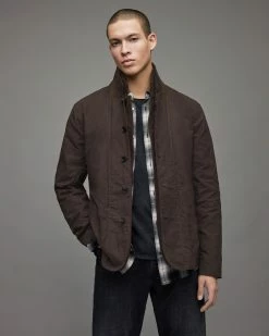 Best Pirce 🌟 Olin Double Layered Blazer Dark Brooklyn Brown 🧨 -Coats & Jackets Sales MJ033X 7996 4