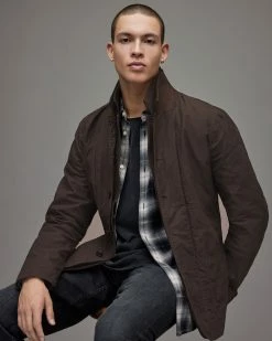 Best Pirce 🌟 Olin Double Layered Blazer Dark Brooklyn Brown 🧨 -Coats & Jackets Sales MJ033X 7996 5