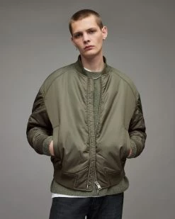 New 🛒 Torio Bomber Jacket Deep Khaki 🎁 9 New 🛒 Torio Bomber Jacket Deep Khaki 🎁 -Coats & Jackets Sales MJ034W 7243 4