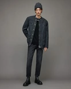 Brand new ✔️ Viser Faux Sherpa Lined Jacket Steel Grey ⭐ -Coats & Jackets Sales MJ041X 352 3