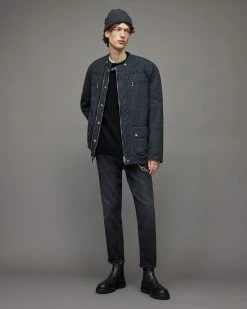 Brand new ✔️ Viser Faux Sherpa Lined Jacket Steel Grey ⭐ -Coats & Jackets Sales MJ041X 352 4