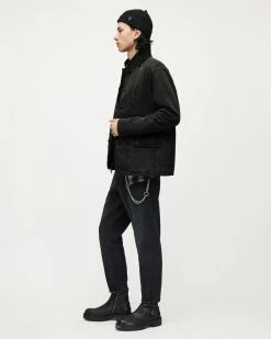 Hot Sale 🎁 Creed 🧥 Coated Blazer Heddon Black 🤩 -Coats & Jackets Sales MJ048X 7838 5