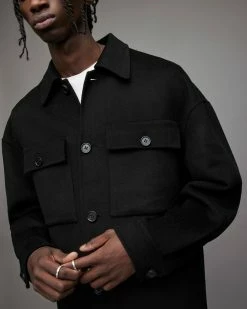 Promo ⌛ Broderick Jacket Black 💯 -Coats & Jackets Sales MJ055X 5 4