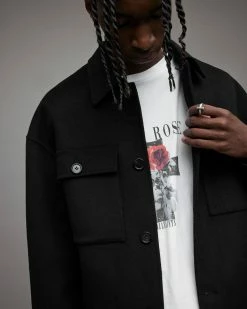 Promo ⌛ Broderick Jacket Black 💯 -Coats & Jackets Sales MJ055X 5 5