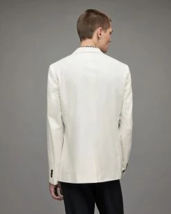 Hot Sale 😉 Row Blazer Bone White 🎁 -Coats & Jackets Sales MJ069X 5875 6