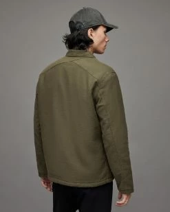 Cheapest 🧨 Radar Sherpa Lined Jacket PEAT KHAKI ⭐ -Coats & Jackets Sales MJ078X 8019 6