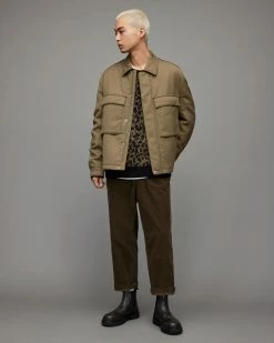 Budget 🤩 Myers Jacket Khaki ⭐ -Coats & Jackets Sales MJ079X 16 4