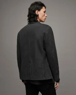 Budget 🥰 Mercier Single Breasted Jacket Black 🔔 -Coats & Jackets Sales MJ081W 5 6