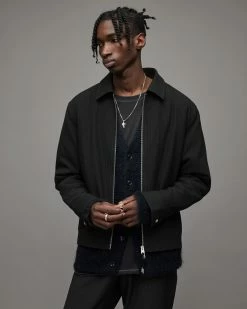 Budget 👍 Barrow Pinstripe Jacket BLK/CHLK PINSTRIPE 🎉