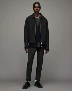 Budget 👍 Barrow Pinstripe Jacket BLK/CHLK PINSTRIPE 🎉 -Coats & Jackets Sales MJ091X 7995 3