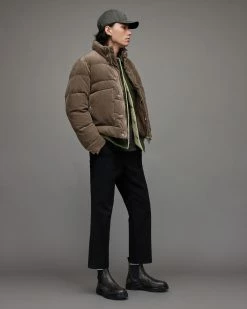 New 🛒 Hogan Corduroy Quilted Jacket Mink Brown 🌟 9 New 🛒 Hogan Corduroy Quilted Jacket Mink Brown 🌟 -Coats & Jackets Sales MJ121X 5731 4