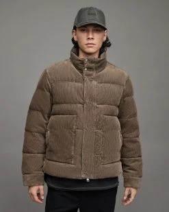 New 🛒 Hogan Corduroy Quilted Jacket Mink Brown 🌟 10 New 🛒 Hogan Corduroy Quilted Jacket Mink Brown 🌟 -Coats & Jackets Sales MJ121X 5731 5