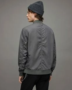 Best Pirce 🥰 Bassett Ramskull Bomber Jacket Dark Grey ❤️ -Coats & Jackets Sales MJ125X 584 6