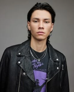 Wholesale 💯 Cane Leather Biker Jacket Black ⌛ -Coats & Jackets Sales ML007X 5 2