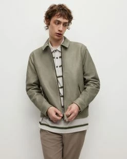 Flash Sale ⌛ Toni Leather Jacket Soft Green 🔔