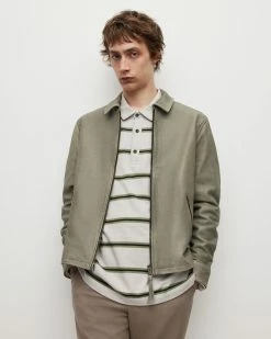 Flash Sale ⌛ Toni Leather Jacket Soft Green 🔔 -Coats & Jackets Sales ML008Y 6845 4