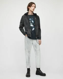 New ✨ Troy Suede Bomber Jacket Black 🥰 -Coats & Jackets Sales ML054S 5 3