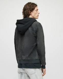 New ✨ Troy Suede Bomber Jacket Black 🥰 -Coats & Jackets Sales ML054S 5 6