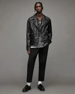 Buy 🎉 Milo Faux Biker Jacket Black 🤩 8 Buy 🎉 Milo Faux Biker Jacket Black 🤩 -Coats & Jackets Sales ML077X 5 3