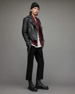 Brand new 🛒 Dren Leather Biker Jacket Black 🔔 9 Brand new 🛒 Dren Leather Biker Jacket Black 🔔 -Coats & Jackets Sales ML089X 5 4