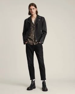 Cheapest ✔️ Tyson Leather Biker Jacket Black 🎁 10 Cheapest ✔️ Tyson Leather Biker Jacket Black 🎁 -Coats & Jackets Sales ML101T 5 5