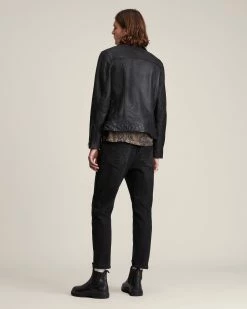 Cheapest ✔️ Tyson Leather Biker Jacket Black 🎁 11 Cheapest ✔️ Tyson Leather Biker Jacket Black 🎁 -Coats & Jackets Sales ML101T 5 6