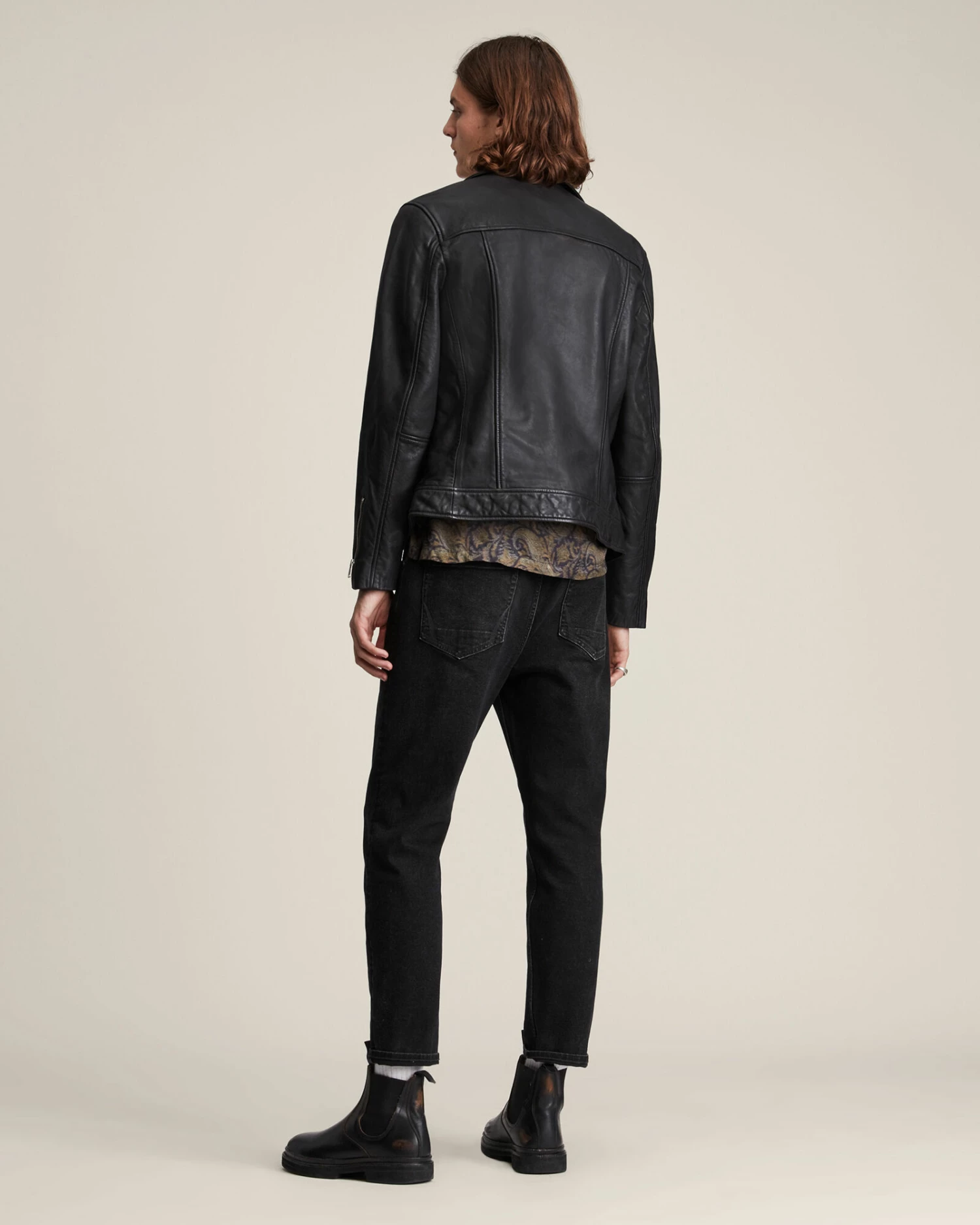 Cheapest ✔️ Tyson Leather Biker Jacket Black 🎁 6 Cheapest ✔️ Tyson Leather Biker Jacket Black 🎁 - Image 6