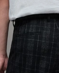 Hot Sale 🔥 Harvey Slim Checked Trousers Charcoal 💯 -Coats & Jackets Sales MM003X 33 5