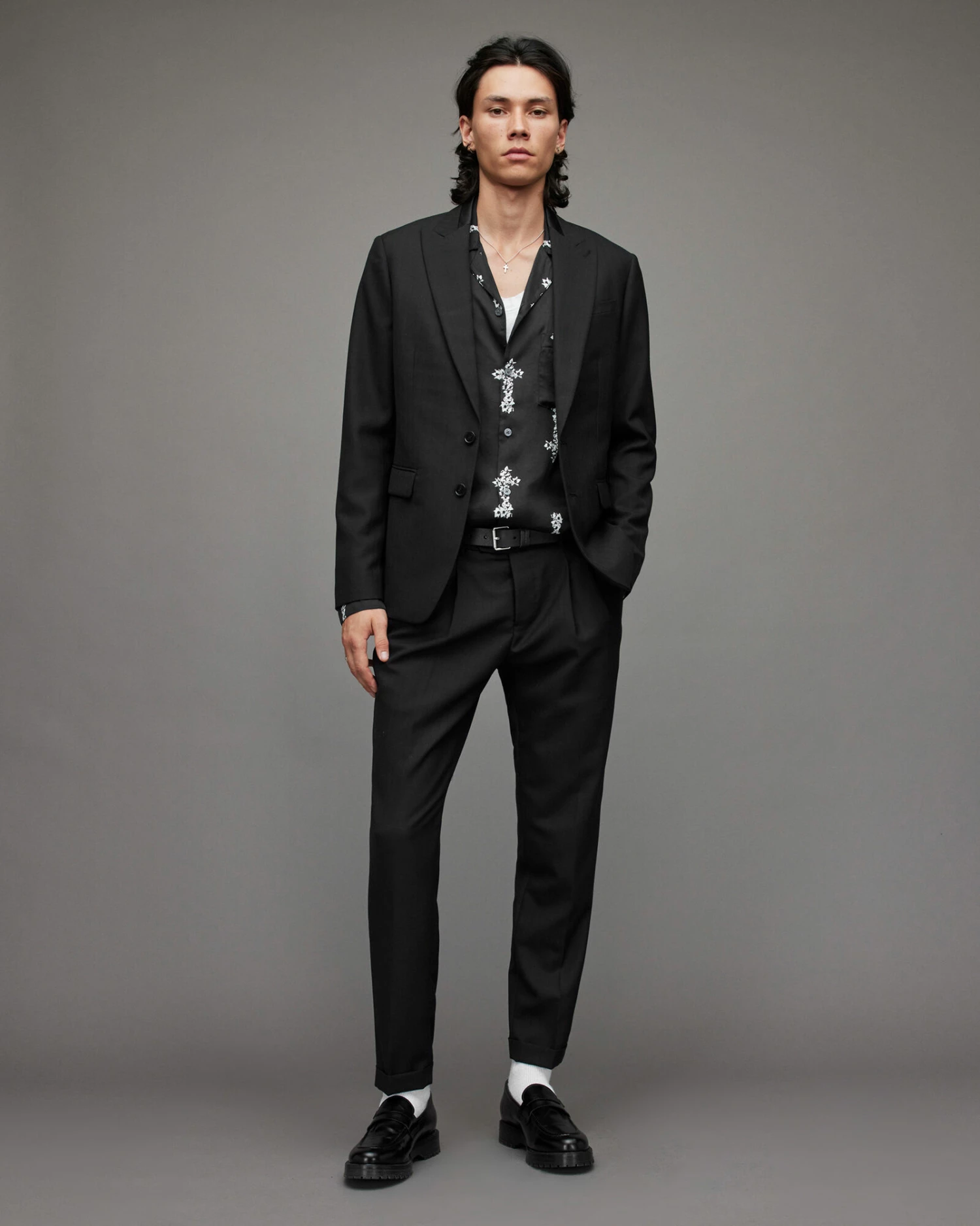 Flash Sale 💯 Bane Cropped Slim Trousers Black 😍 1 Flash Sale 💯 Bane Cropped Slim Trousers Black 😍