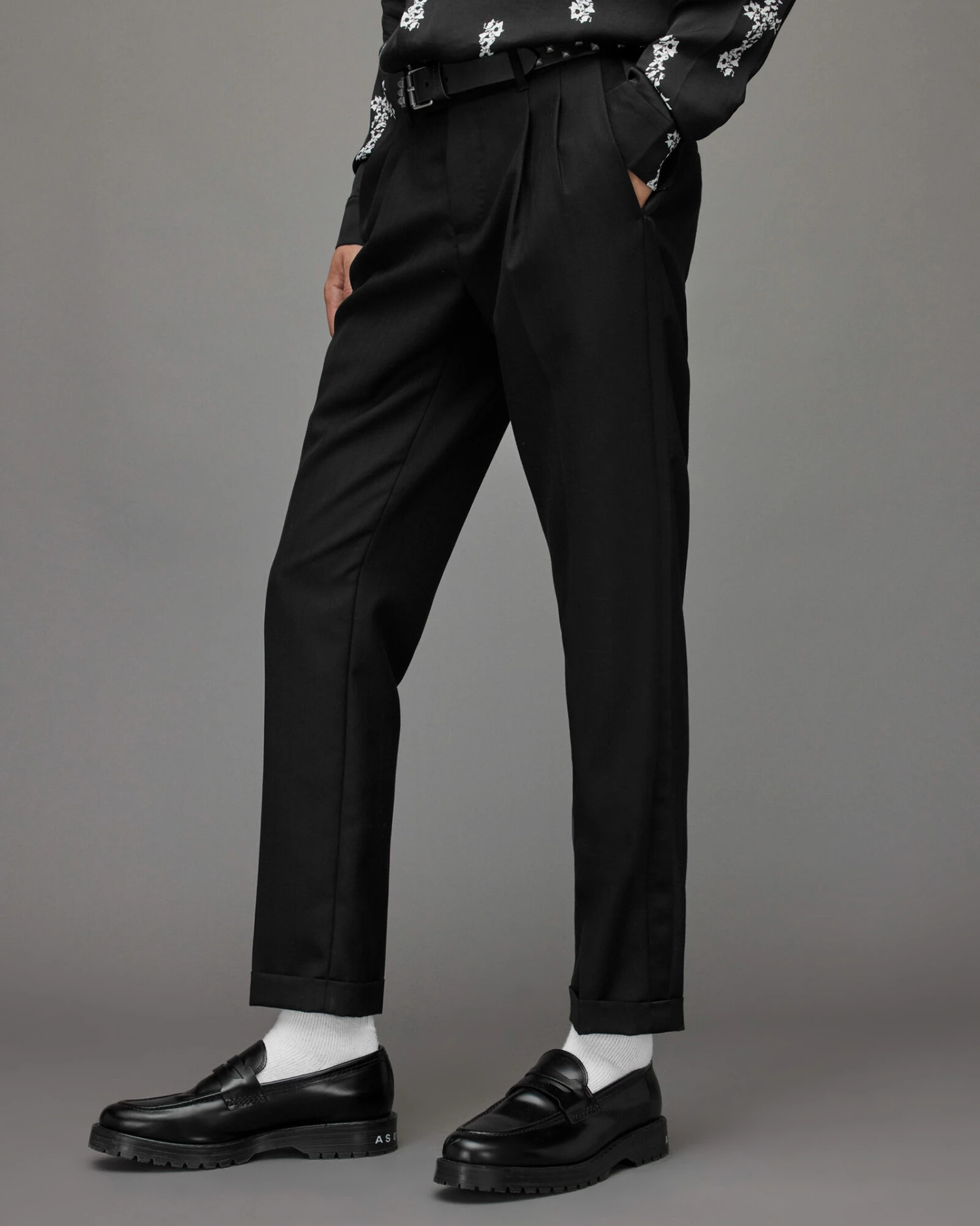 Flash Sale 💯 Bane Cropped Slim Trousers Black 😍 2 Flash Sale 💯 Bane Cropped Slim Trousers Black 😍 - Image 2