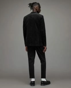 Budget ❤️ Kiels Slim Cropped Trousers Black 🌟 -Coats & Jackets Sales MM022X 5 4