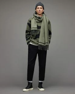 Wholesale 🎁 Rein Cropped Slim Trousers Black ❤️ -Coats & Jackets Sales MM052V 5 4