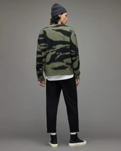 Wholesale 🎁 Rein Cropped Slim Trousers Black ❤️ -Coats & Jackets Sales MM052V 5 6