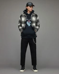 Outlet ⭐ Tremont Checked Overshirt Ecru 🎉 -Coats & Jackets Sales MS011X 35 5