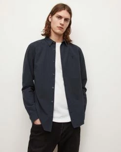 Deals ✨ Lovell Ramskull 👚 Shirt Ink Navy ⌛