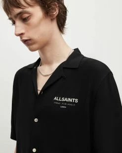 Best reviews of 😉 Underground 👚 Shirt JET BLACK/ECRU ✨ -Coats & Jackets Sales MS209Y 4704 5