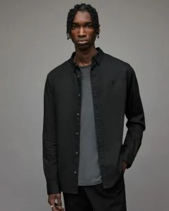 Best deal ❤️ Hawthorne Ramskull Stretch Fit 👕 Shirt Black 🌟