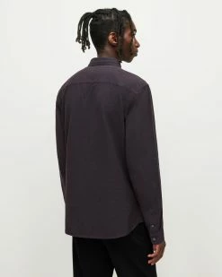 New 😍 Lovell Ramskull 👕 Shirt Washed Black ⭐ -Coats & Jackets Sales MS261U 162 5