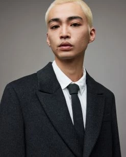 Flash Sale 🧨 Marl Slim Tie Charcoal Marl 😍