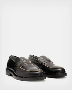 Brand new ⌛ Dalias Leather Loafers Black ⭐ -Coats & Jackets Sales MZ564X 5 3